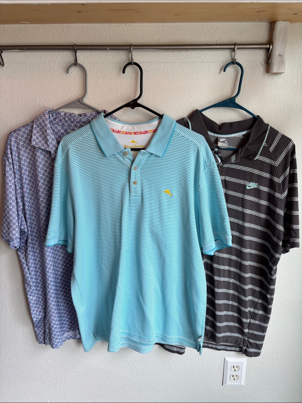 TOMMY BAHAMA NIKE TAILOR BYRD Mens 3 PC Bundle Polo Golf Shirts XL